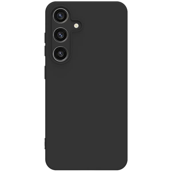 Celly Cromo Soft rubber case Galaxy S25 Svart