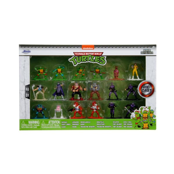 Jada Turtles Die-Cast - samlefigurer, 18 deler