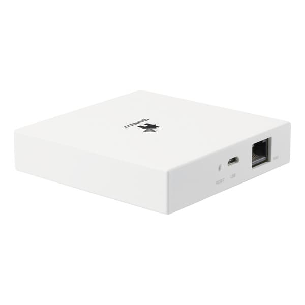 QNECT Smart Home Zigbee -keskitin, valkoinen