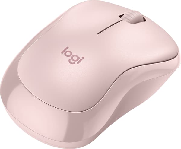 Logitech M240 Silent-mus, lyserød