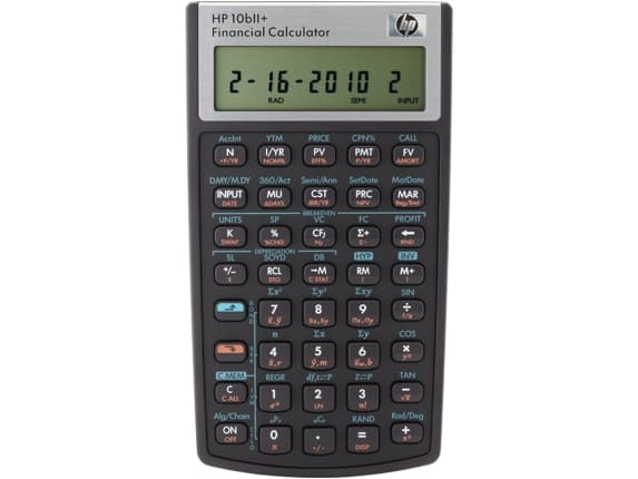 HP 10BII+ finansiell kalkulator