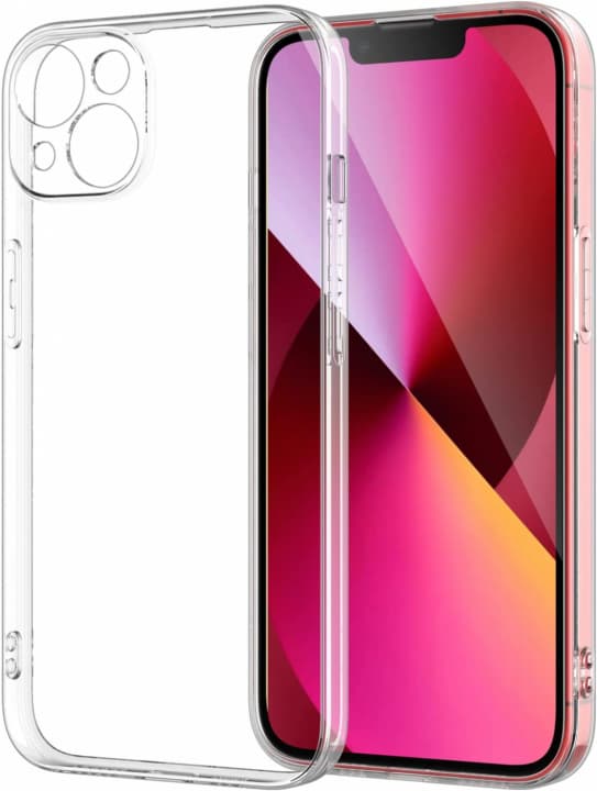Slankt etui i TPU til iPhone 13 Pro, gennemsigtig