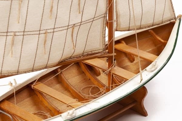 1:20 TORBORG - Wooden hull