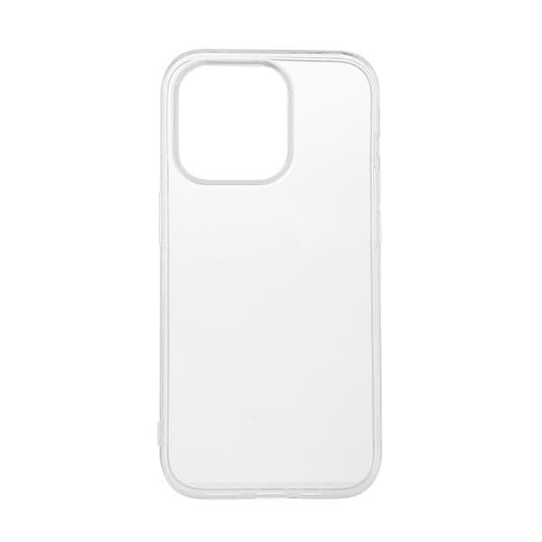 Essentials iPhone 14 Pro TPU-bakstycke, transparent