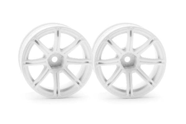 HPI Work Emotion Xc8 Wheel 26Mm White (9Mm Offset)