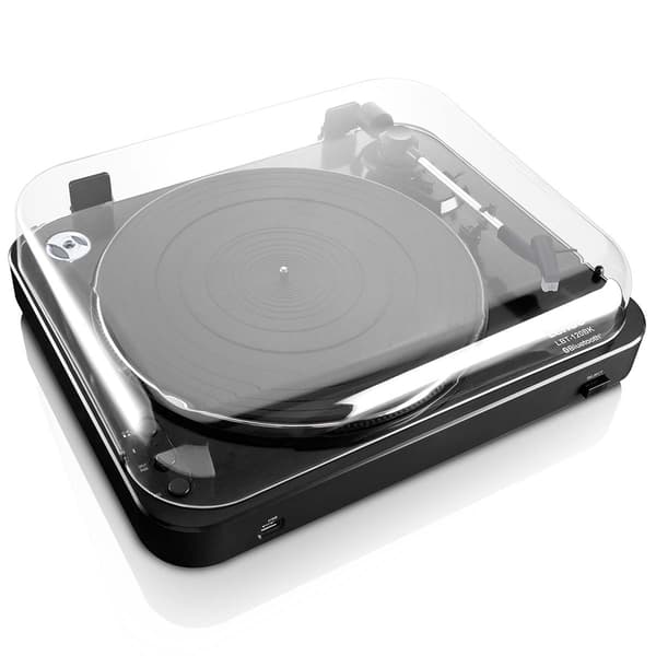 Lenco Pladespiller med direkte kodning og Bluetooth® Black