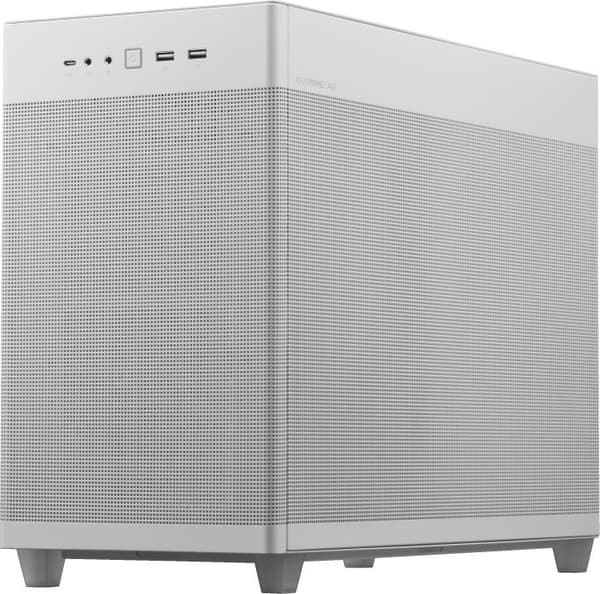 ASUS Prime AP201 Micro-ATX-kabinett, hvit