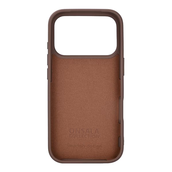 Onsala Mobilskal med Silikonkänsla Chocolate - iPhone 17 Pro