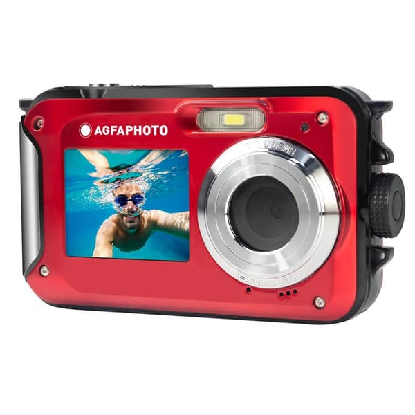 Agfa Digitalkamera WP8000 CMOS WP 24MP Röd Full HD