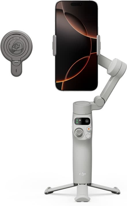 DJI Osmo Mobile 7 gimbal för mobiltelefon, grå