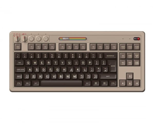 8BitDo – Retro 108 mekaniskt tangentbord – C64 Edition