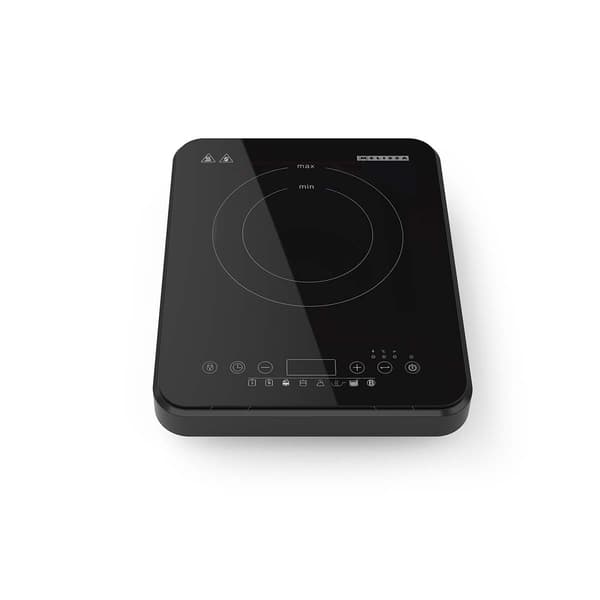 MELISSA Induktionshäll | 2000 W | 10 effektnivåer | 8 förinställningar | Timerfunktion | Boostfunktion | LCD-display | Överhettningsskydd | Barnlås |
