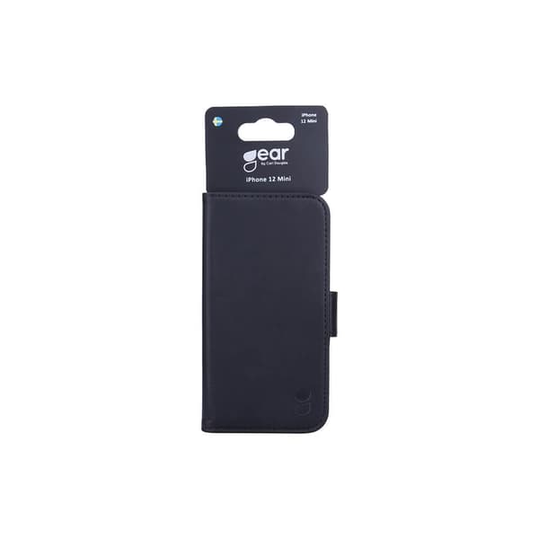 Gear Mobilfodral 2 Kortfack Svart - iPhone 12 Mini
