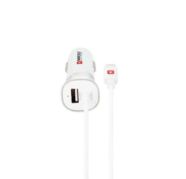 SKROSS USB-billaddare med micro-USB-kabel