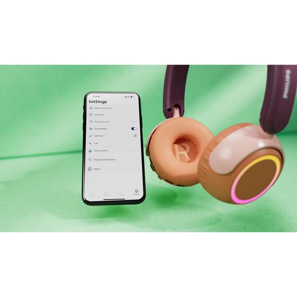 Philips Hörlurar On-Ear Barn Volymbegränsning Bluetooth