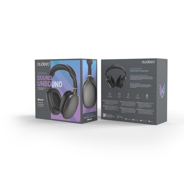 Audeeo Aurora Wireless Metallic Headphones