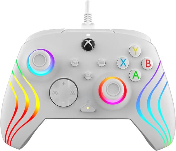 PDP Afterglow Wave kablet spillkontroller for Xbox og Windows 10/11