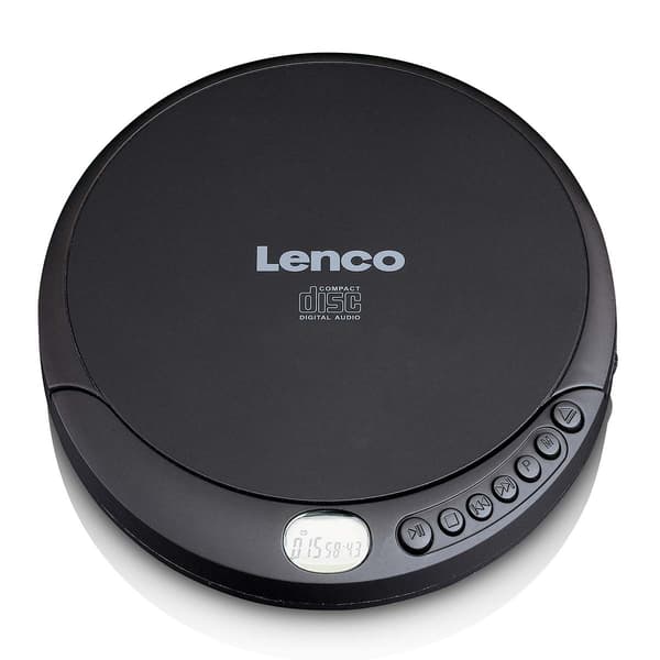 Lenco Kannettava CD-soitin, jossa on lataustoiminto