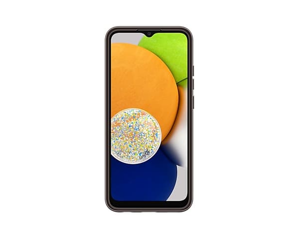 Samsung Soft Clear Cover Galaxy A03 Black
