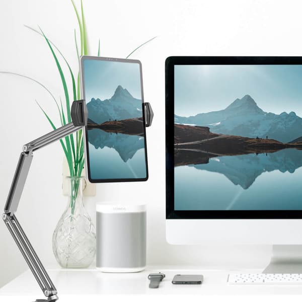 Desire2 Flex Arm tablet-teline 12,9" hopea