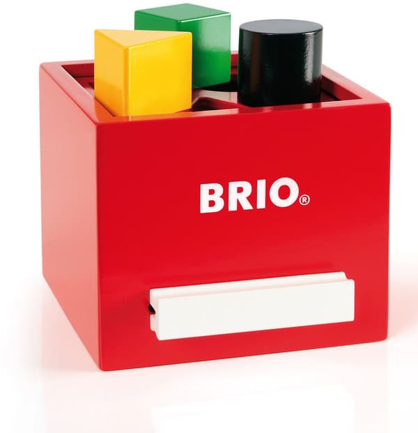 Brio 30148 - Palikkalaatikko, punainen
