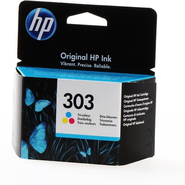 HP Bläck T6N01AE 303 Tri-colour