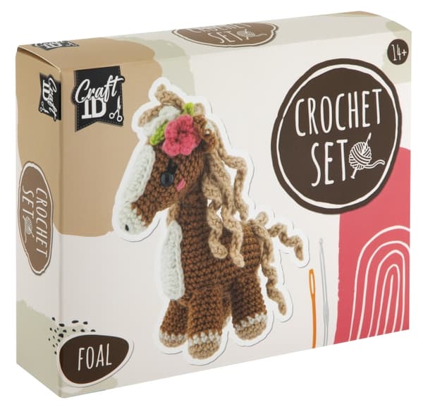 Craft ID Hæklekit Føllet (CR1715)