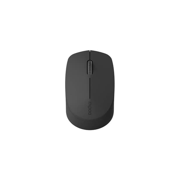Rapoo Mus M100 Trådløs Silent Multi-Mode Mørkegrå