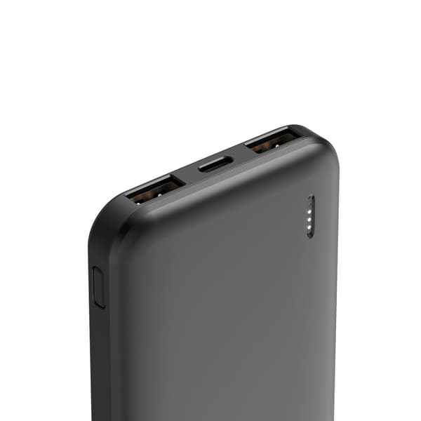 Hama Powerbank 5000mah 2xUSB-A Antrasitt
