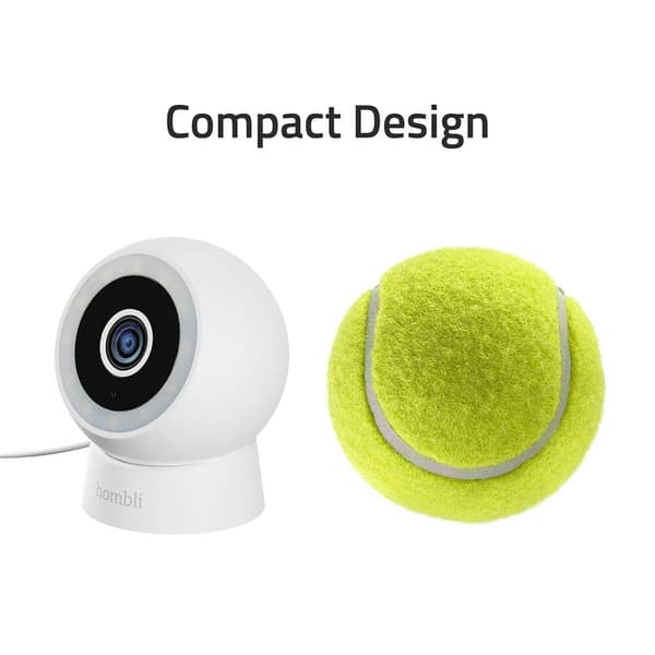 Hombli Smart Compact Kamera Udendørs Hvid