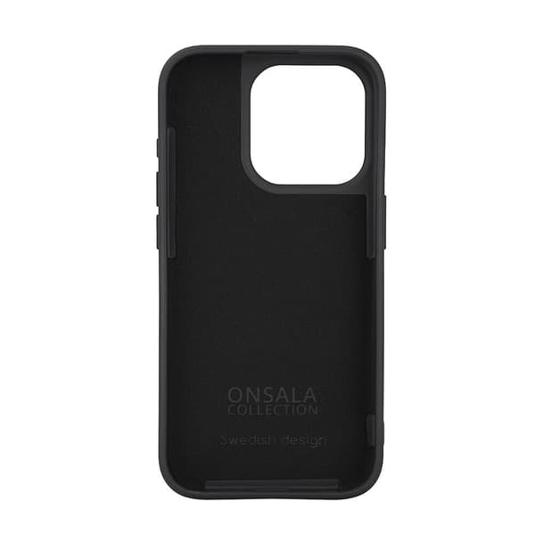 Onsala Mobilskal Silikon MagSeries Black - iPhone 15 Pro