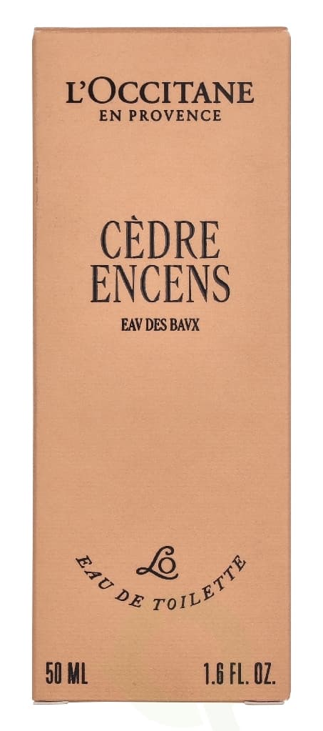 L'Occitane Cedre Incense Edt Spray 50 ml