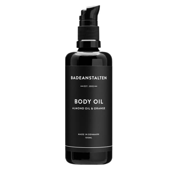 Badeanstalten Kropsolie – Mandel og appelsin – 100 ml