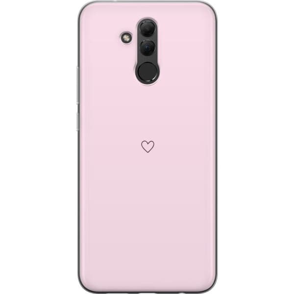 Mobildeksel til Huawei Mate 20 lite med Hjerte motiv