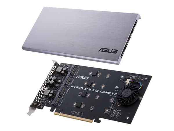 Asus HYPER M.2 X16 CARD V2-grensesnittadapter
