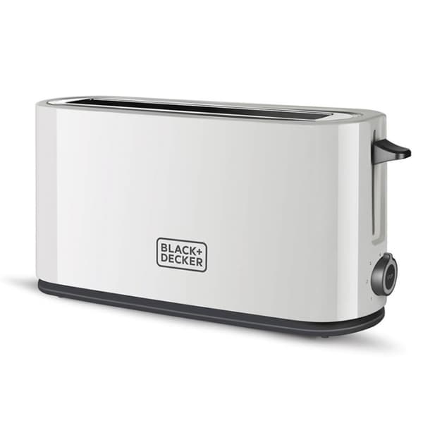 BLACK+DECKER Brödrost 1000W Vit