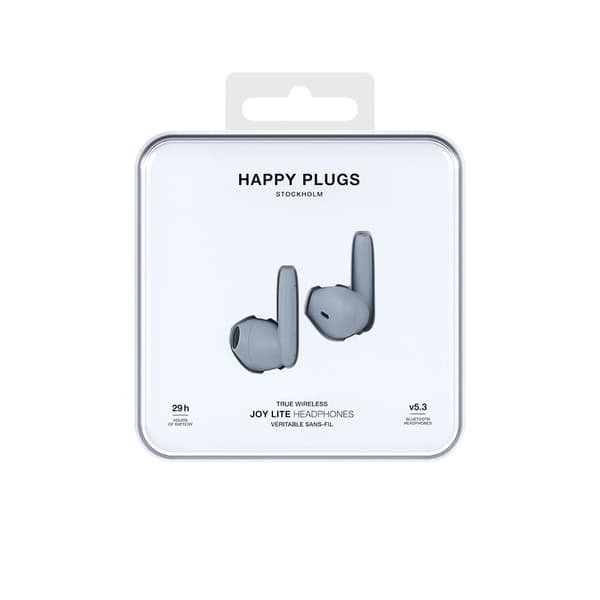 Happy Plugs Hörlur Joy Lite In-Ear TWS Blå
