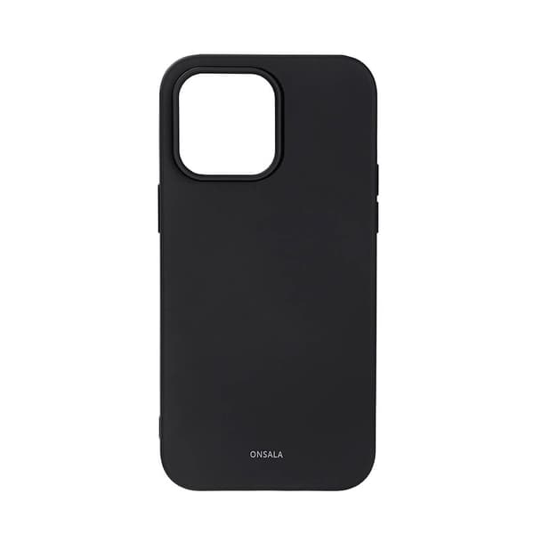 Onsala Mobilskal Silikon Black - iPhone 14 Pro Max
