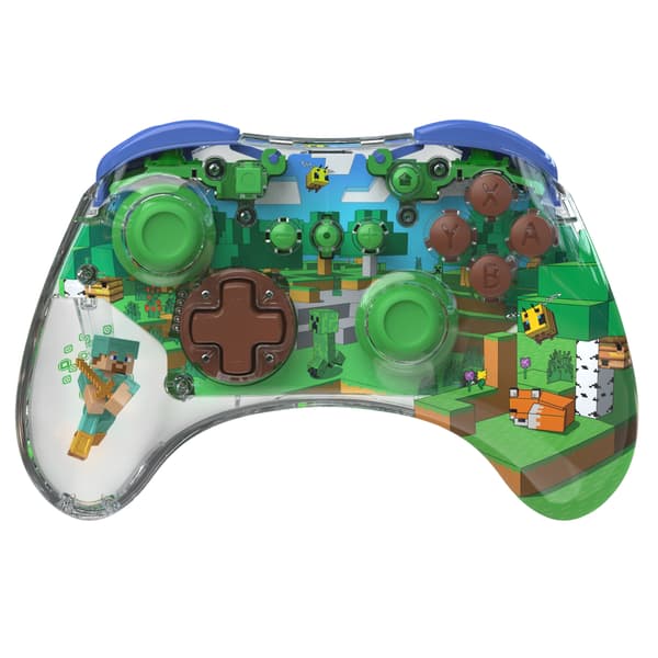 PDP Gaming REALMz - Trådløs kontroller - Minecraft Forest Biome
