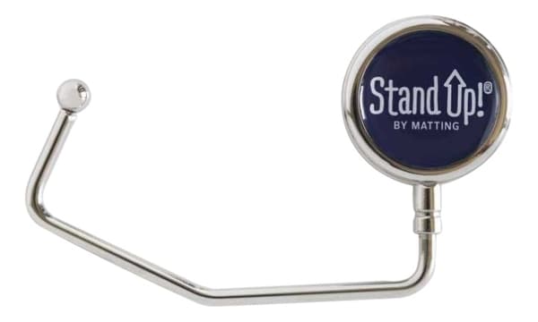 Matting StandUp Hook, hook for StandUp pads, silver