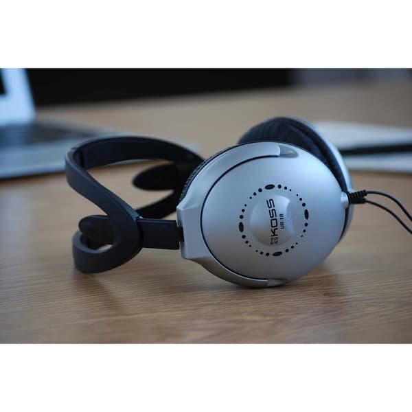 Koss Hovedtelefon Over-Ear UR18 Sort/Sølv