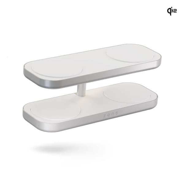 Zens Trådløs Lader Quattro Pro 4 Qi2 Hvit