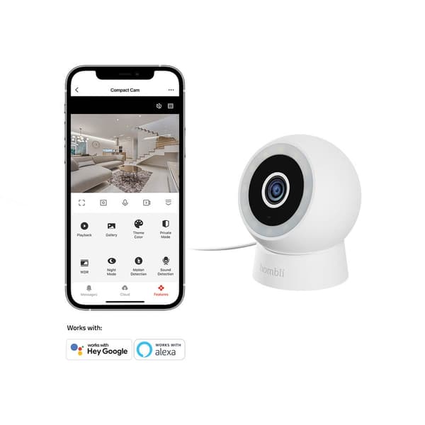 Hombli Smart Utomhuskamera Vit