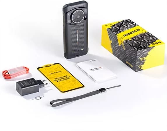 Ulefone Armor 21 -puhelin, 256/8 Gt, musta