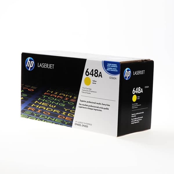 HP Toner CE262A 648A Keltainen