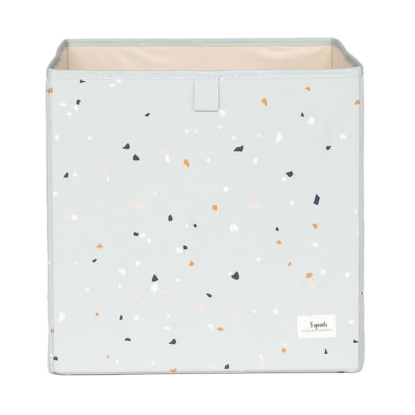 3 Sprouts Oppbevaringsboks Terrazzo/Grønn