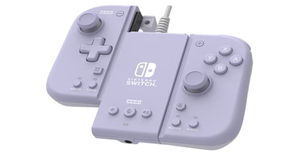Hori Split Pad Compact -lisälaitesarja (Laventeli)