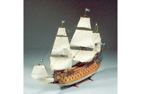1:75 WASA - Skrog av tre