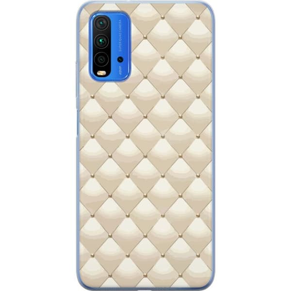 Mobildeksel til Xiaomi Redmi Note 9 4G med Gullglans motiv