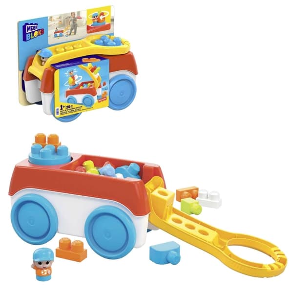 Mega Bloks Block snurrande vagn (HHN00)